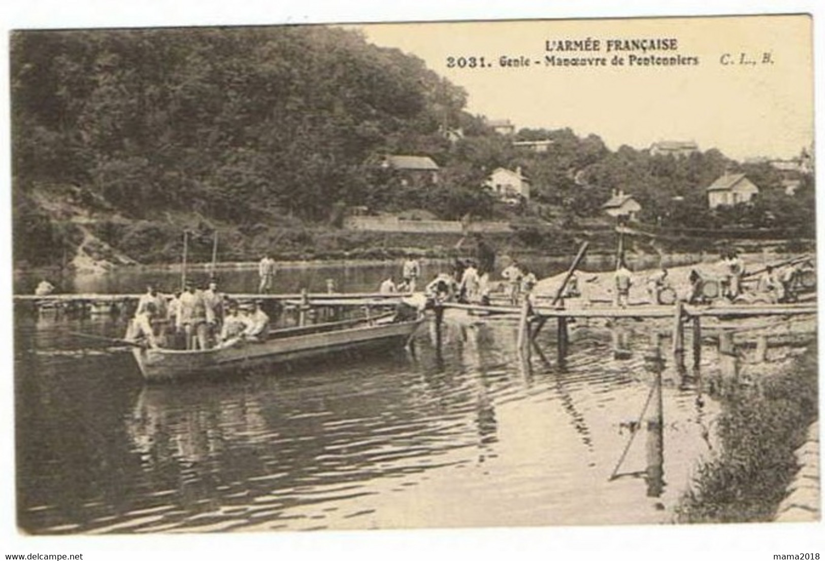 GENIE Militaire    Manoeuvre De Pontonniers - Reggimenti