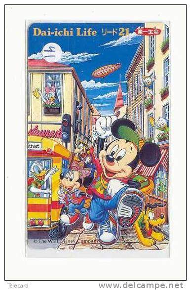 Télécarte Japon  (41)   DISNEY Phonecard Japan * Telefonkarte Japan - Disney