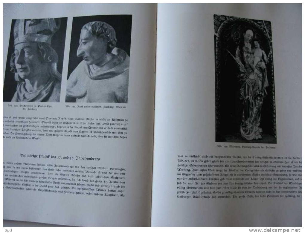 Heribert Reiners ; Burgundisch~Alemannische Plastik - Hünenburg Verlag Strassburg I. E. 1943 TBE - Schilderijen &  Beeldhouwkunst