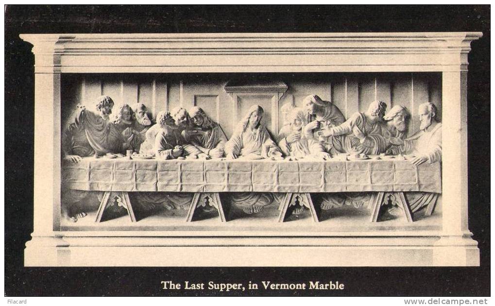 12005  Stati  Uniti   Vermont Marble,  The Last  Supper  NV - Andere & Zonder Classificatie