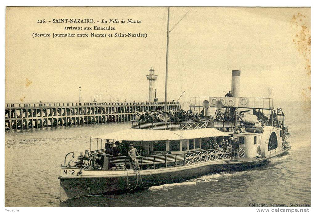 ST NAZAIRE / SERVICE JOURNALIER ENTRE NANTES ET ST NAZAIRE - Saint Nazaire