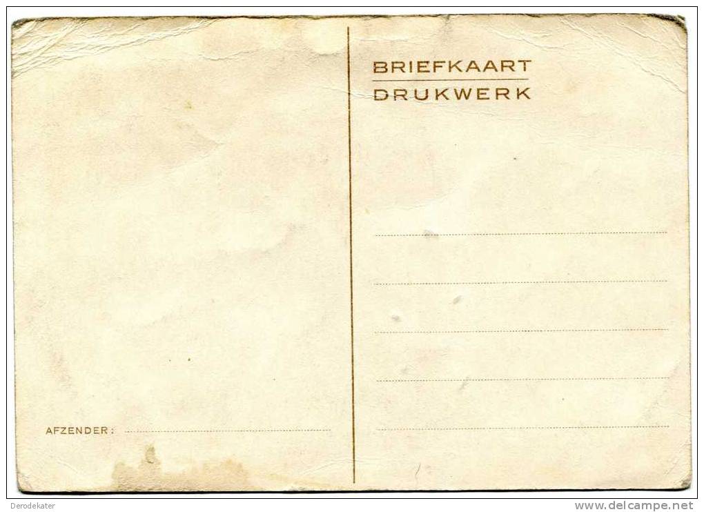 Schiedam. Geografische Briefkaart. Carte Geografique. H.ten Brink. - Schiedam