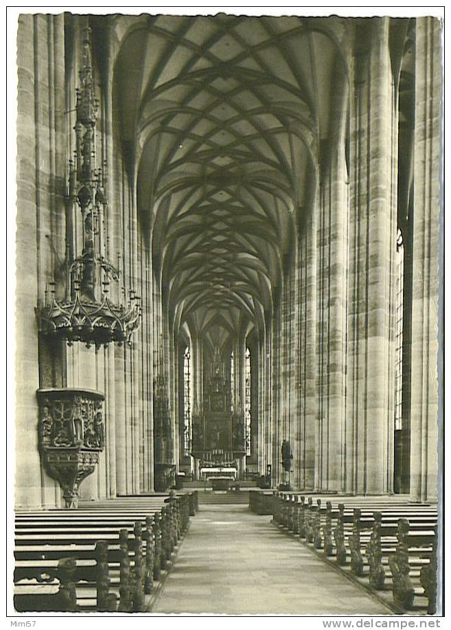 C.P.M. DINKELSBUHL - Intérieur De L'Eglise Saint-Georges - Dinkelsbuehl