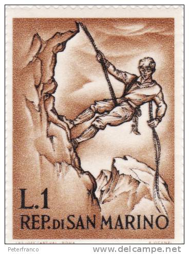 1962 San Marino - Discesa Corda Doppia - Escalada