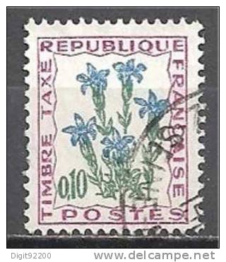 1 W Valeur Oblitérée, Used - FRANCE - TAXE * 1964/1971 - N° 3850-63 - 1960-.... Gebraucht