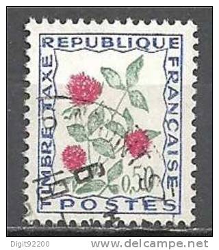 1 W Valeur Oblitérée, Used - FRANCE - TAXE * 1964/1971 - N° 3850-64 - 1960-.... Used