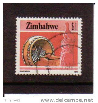 Zimbabwe 1985 - "mbira"musical Instrument 1 D. - YT 102  Mi. 328A - Used - Zimbabwe (1980-...)