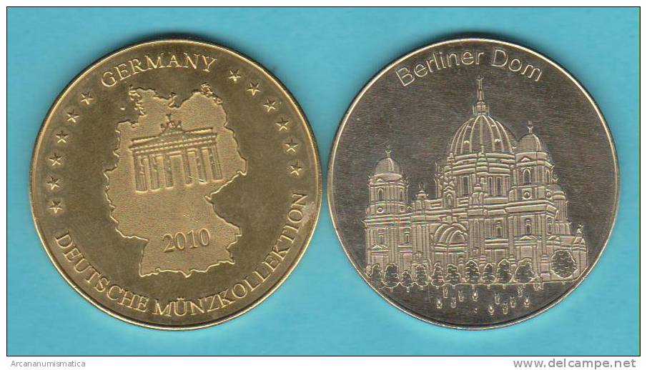 ALEMANIA  MEDALLA SC/UNC  2.010  2010   "BERLINER  DOM"   DL-9479 - Autres & Non Classés