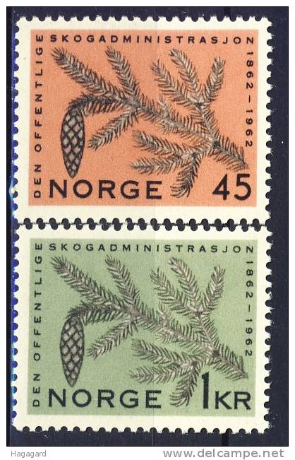 Norway 1962. Forestry. Michel 469-70. MNH(**) - Nuovi