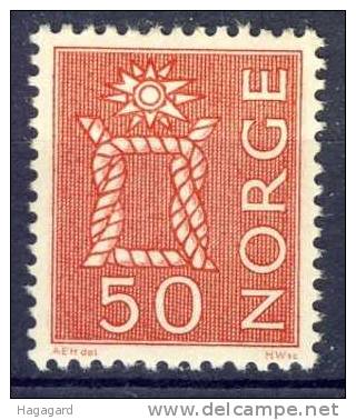 Norway 1962. Knot. Michel 483. MNH(**) - Unused Stamps