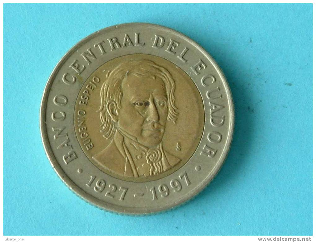 1997 - 1000 MIL SUCRES / KM 103 ( For Grade , Please See Photo ) ! - Equateur