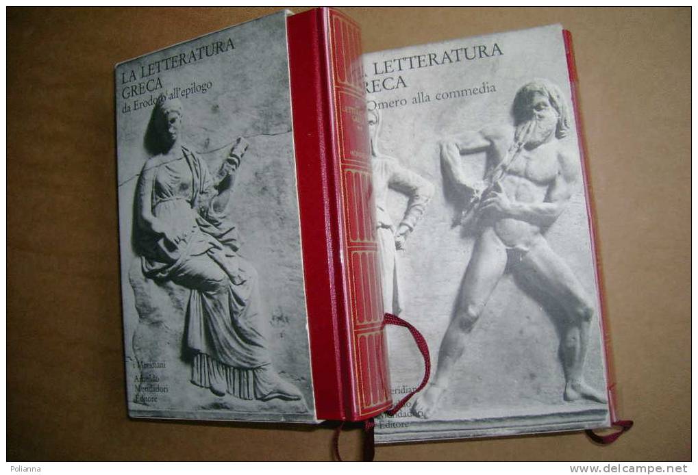 PDM/35 Savino LA LETTERATURA GRECA Mondadori Meridiani 2 Vol. - Klassiekers