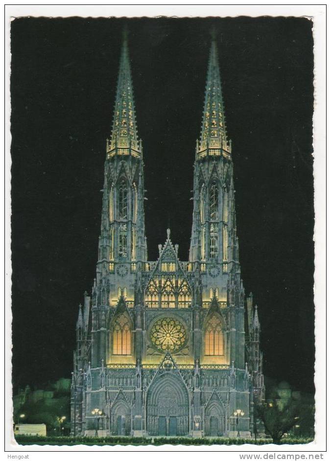 Yvert Timbre N° 1291/ Carte , Postcard De Vienne Pour La France , 2 Scans - Covers & Documents