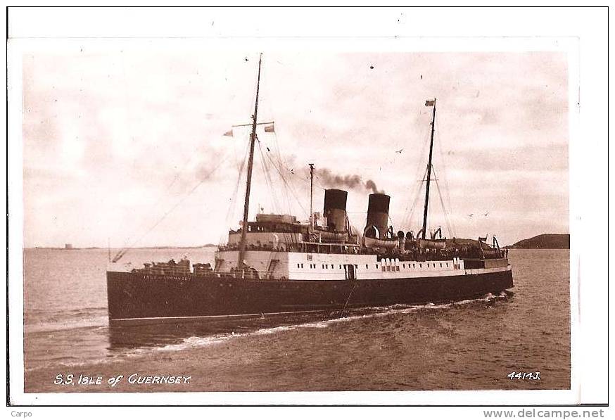 S.S. Isle Of GUERNSEY. - Guernsey