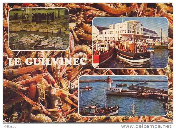 LE GUILVINEC (Finistère) La Criée Et Le Port De Pêche - Guilvinec