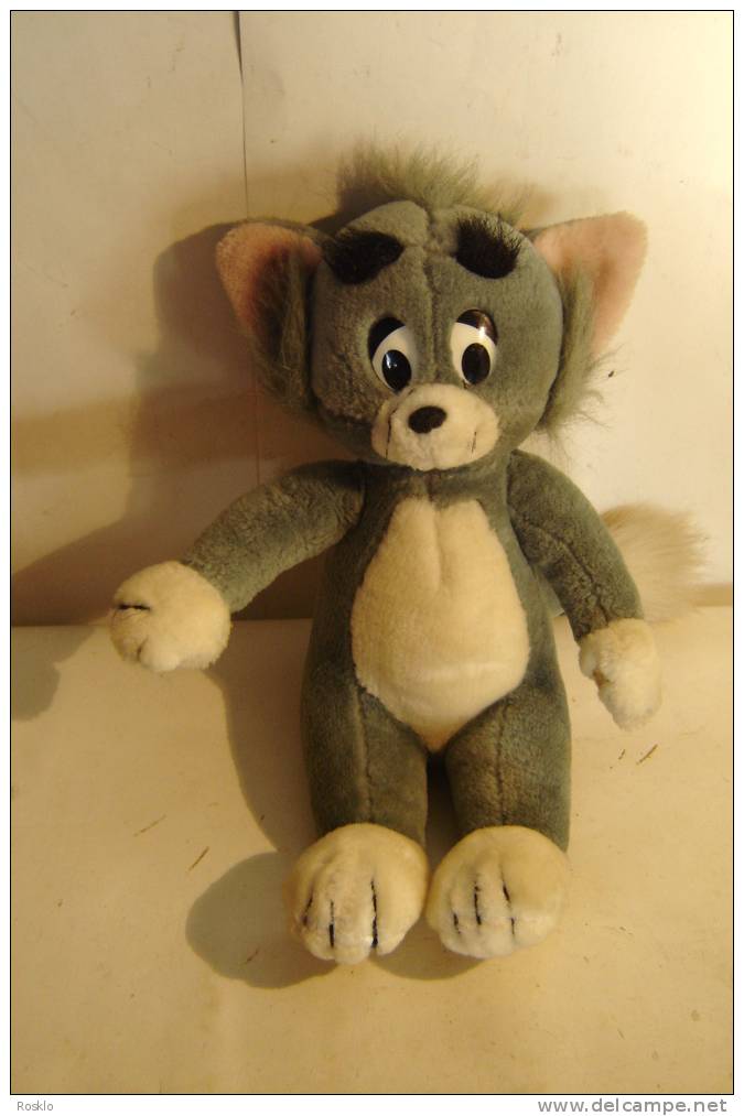 PELUCHE DISNEY / TOM LE CHAT DE TOM ET JERRY / TRES BEL ETAT / HT  30CM - Cuddly Toys