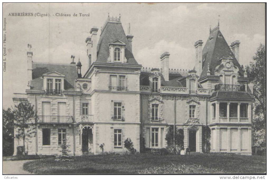 Ambrières (Cigné) Château De Torcé - Ambrieres Les Vallees