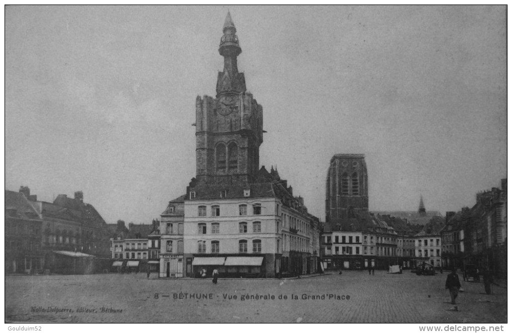 Vue Générale De La Grand´place - Bethune