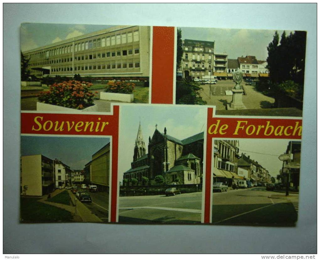 D 57 - Souvenir De Forbach - - Forbach