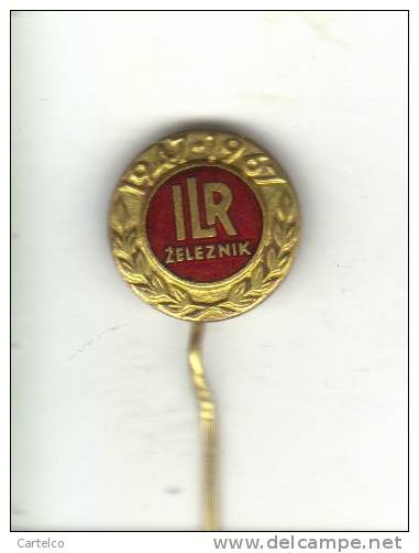 Yugoslavia ILR ZELEZNIK Basketball Club Jubilee Pin Badge - Basketball