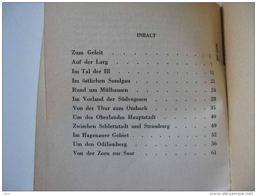 Paul Stinzi :Wasserhäuser Und Landschlösser Im Elsass  -Alsatia Verlag  Kolmar Im Elsass  Imp Alsatia Colmar - Frankreich