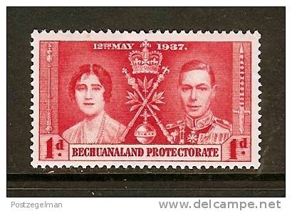 BECHUANALAND 1937 MNH Stamp(s) Coronation 1 Value 98 - 1885-1964 Protectorat Du Bechuanaland