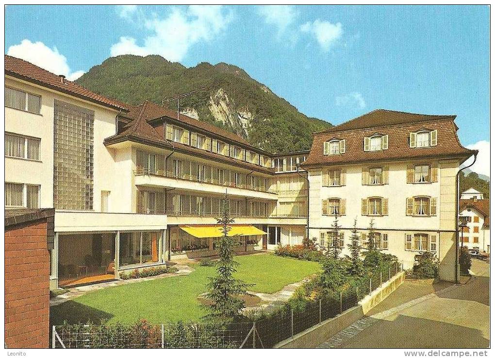 Erholungsheim Hof Gersau Schweiz. Kath. Frauenbund 1987 - Gersau