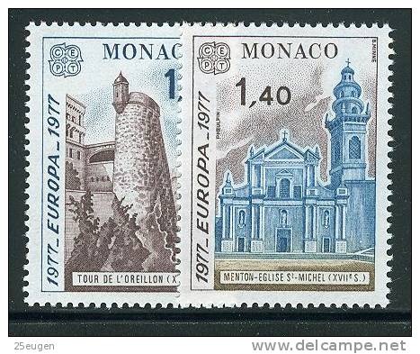 MONACO  1977  EUROPA CEPT   MNH - 1977