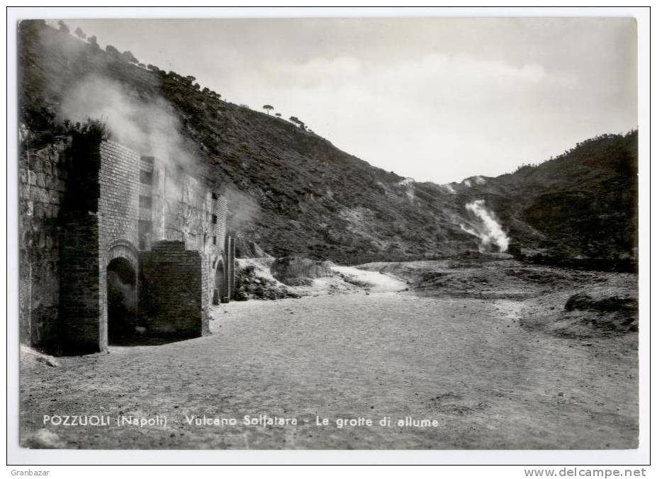 POZZUOLI, LE GROTTE DI ALLUME, B/N, VG 1958   **** - Pozzuoli