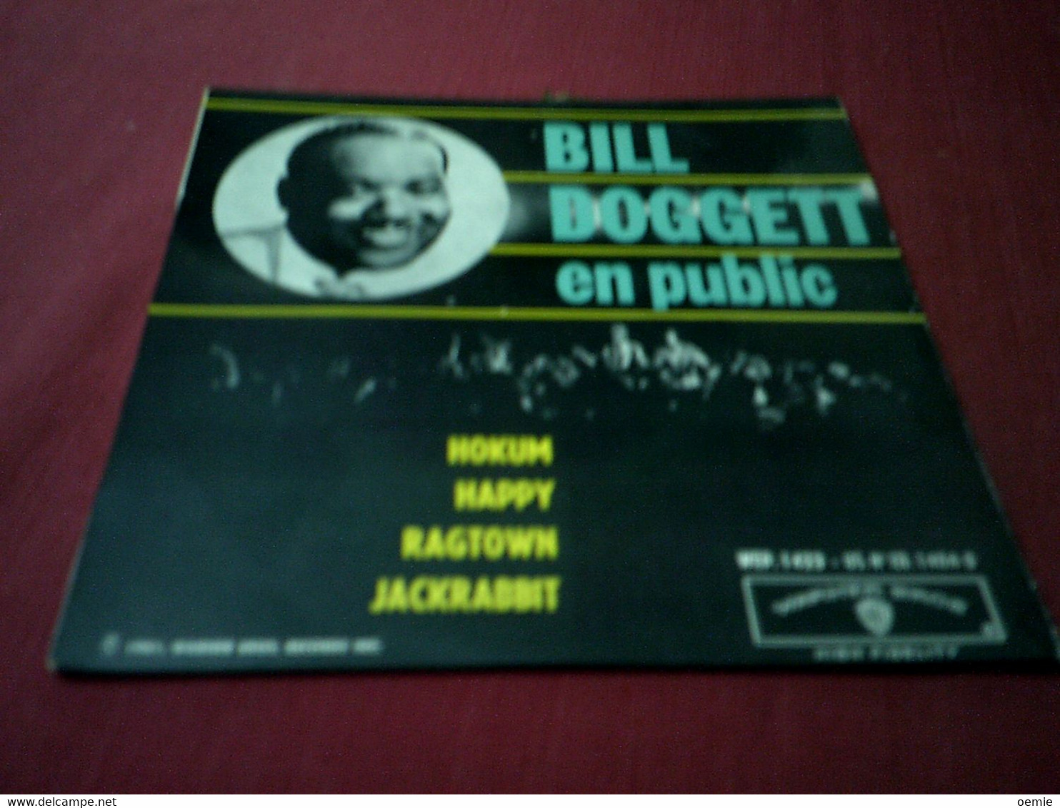 BILL  DOGGETT  EN PUBLIC    °   REF  WEP 1423  US No ED 1404  3  °°   RARE - Jazz