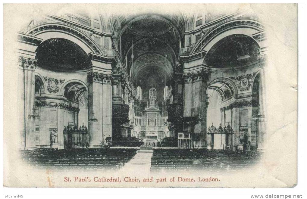 CPA LONDRES (Royaume Uni-Angleterre) - St Paul´sCathedral - St. Paul's Cathedral