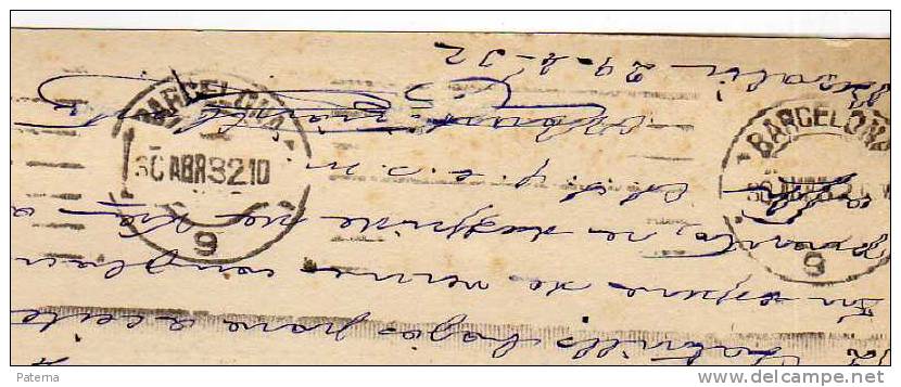 3546   Entero Postal, BESALU, 1932,  Gerona, Rep. Española, Entier Postal - 1931-....