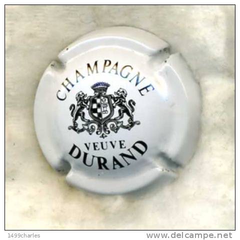 CAPSULE   DURAND  Veuve     Ref 3      !!!! GRANDES LETTRES - Durand (Veuve)