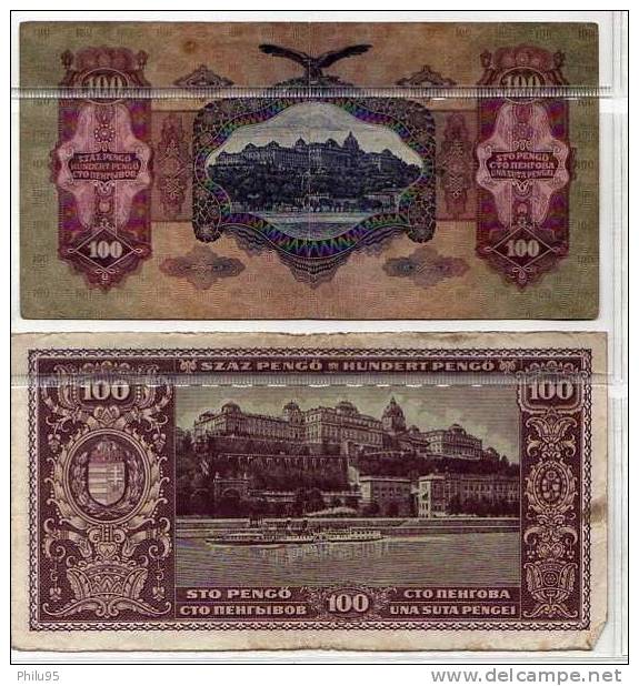 Lot 2 Billets De Hongrie - Hongrie