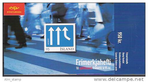 2006 Island  Mi. 1135-6** MNH   Booklet  Europa - Ungebraucht