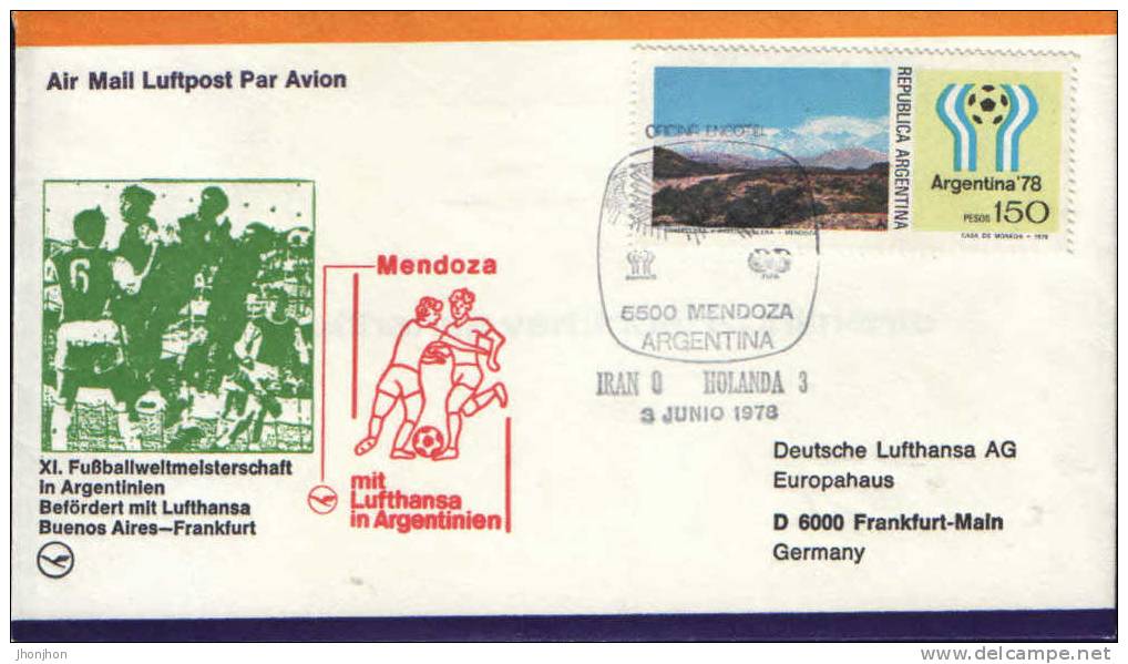 Argentina-Cover 1978-Football World Cup 1978  Iran-Olanda 0-3 - 1978 – Argentine