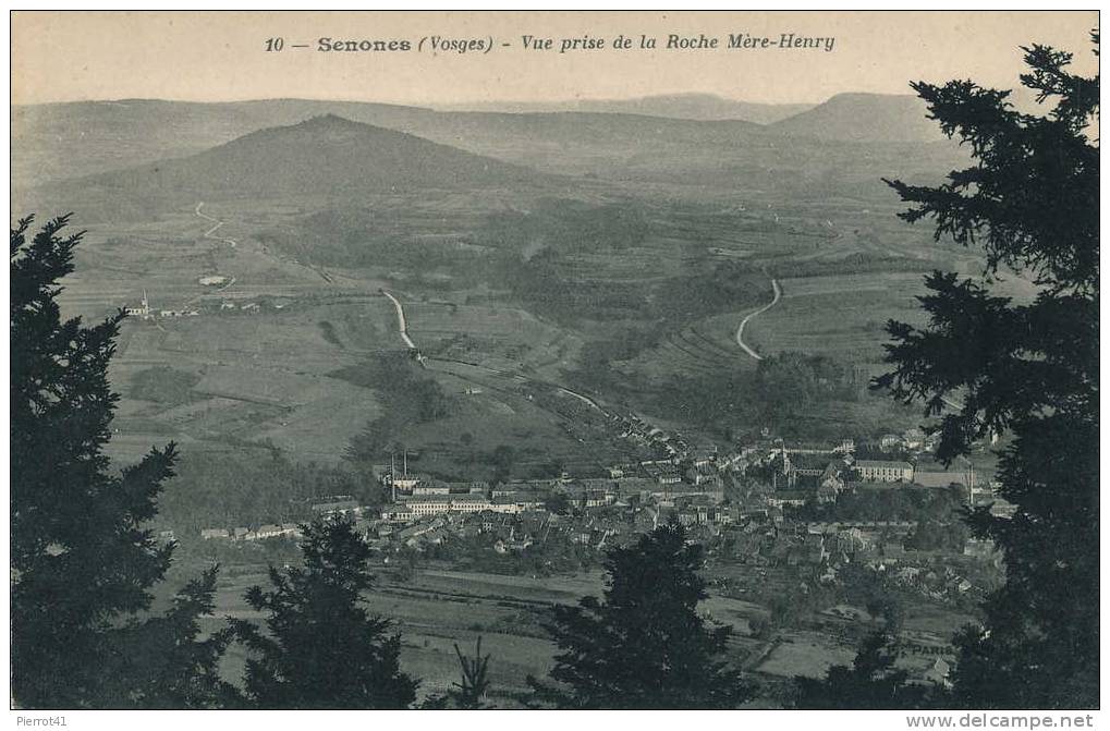 SENONES - Vue Prise De La Roche Mère Henry - Senones