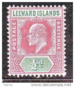 1905 Leeward Islands SC# A4  29  MH * - Leeward  Islands