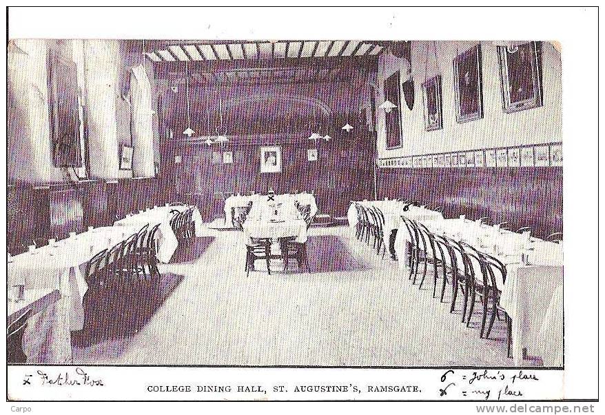 College Dining Hall, St. Augustine's, Ramsgate. - Ramsgate