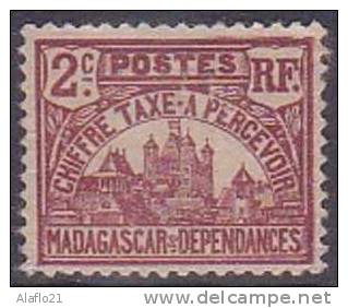 # - MADAGASCAR - TAXE N° 8 - NEUF - Timbres-taxe