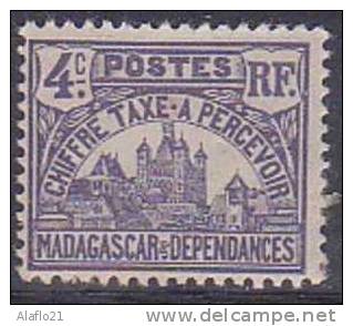 # - MADAGASCAR - TAXE N° 9 - NEUF - Timbres-taxe