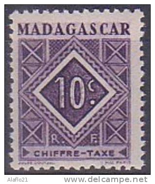 # - MADAGASCAR - TAXE N° 31 - NEUF SANS CHARNIERE - Segnatasse