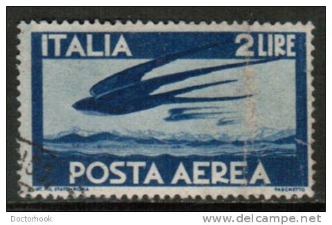 ITALY   Scott #  C 107  F-VF USED - Poste Aérienne