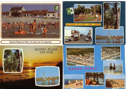 CP Quend Plage (Somme) Lot De 7 Cartes écrites "années 70" - 5 - 99 Postcards