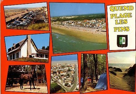 CP Quend Plage (Somme) Lot De 7 Cartes écrites "années 70" - 5 - 99 Postcards