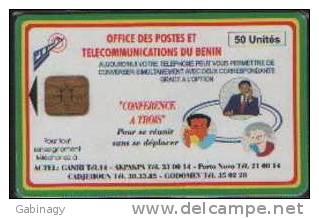 BENIN - PTT LOGO - TELEPHONE - Bénin