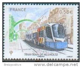 France 2011 - Tram Train De Mulhouse / Mulhouse´s Train Tramway - MNH - Tramways