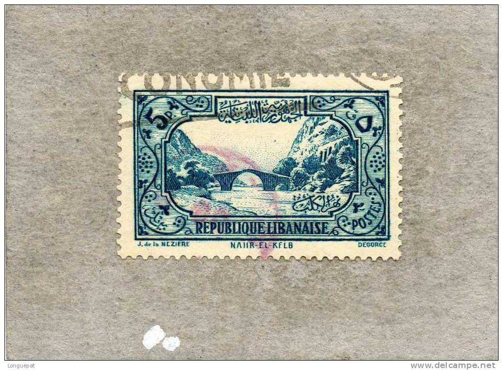 GRAND-LIBAN :   Paysage : Vieux Pont Romain - Used Stamps