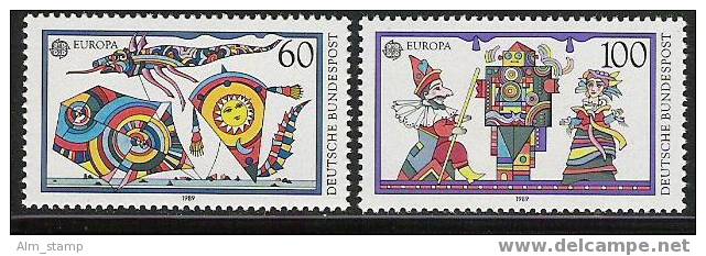 1989 Allemagne Fed.   Deutschland    Mi. 1417-8** MNH  Europa - 1989