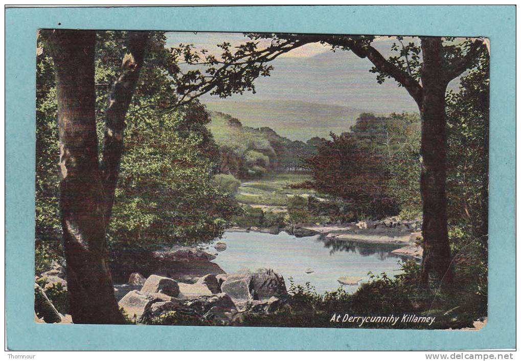 AT  DERRYCUNNIHY  KILLARNEY. -  1907  -  (  Usures Aux Angles ) - Kerry